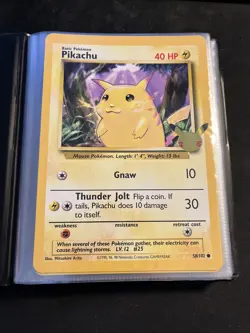 Pokemon 25th Anniversary Jumbo Oversized Lot 21 Cards + Binder Celebrations NM - Image 2