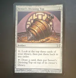 Sensei's Divining Top Champions of Kamigawa Uncommon Artifact #268 EN MtG - Image 1