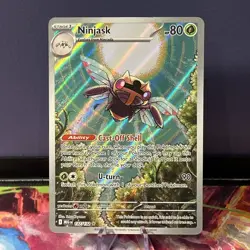 Pokemon TCG Ninjask 137/132 Me01: Mega Evolution Holo Illustration rare NM/M - Image 1