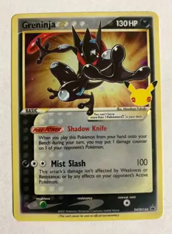 Pokemon TCG: Greninja Star SWSH144: Sword & Shield Black Star Promo - Image 1