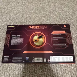 Pokemon TCG: Flareon VMAX Premium Collection Box - Factory Sealed - Image 2