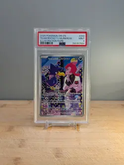 2025 POKEMON DESTINED RIVALS TEAM ROCKET'S MURKROW #200 PSA 9 - Image 1