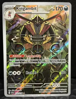 The Pokemon Company Kingambit 220/198 SV01 Illus Rare Holo ENG - Image 1