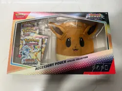 Pokemon Prismatic Evolutions Accessory Pouch Special Collection Sealed - Image 1