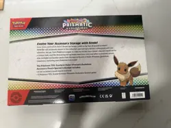 Pokemon Prismatic Evolutions Accessory Pouch Special Collection Sealed - Image 2