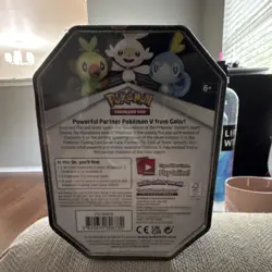 Pokemon Galar Partners Tin Inteleon V Sealed TCG Box Booster Promo English - Image 2