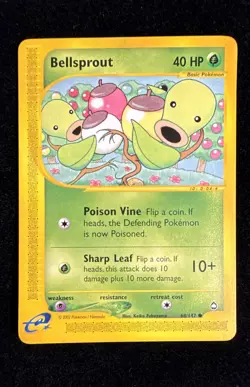 Bellsprout - Aquapolis - 68/147 - Pokemon TCG - LP - Image 1