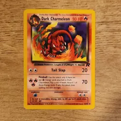 WOTC Pokemon Team Rocket Dark Charmeleon 32/82 Uncommon Regular Unlimited. NM - Image 2