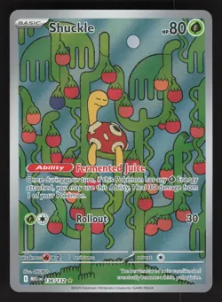 Shuckle 136/132 Pokemon TCG ME01: Mega Evolution NM - Image 1