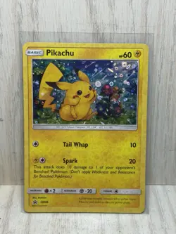 Pokemon TCG Pikachu SM86 2017 General Mills Promo Holo - Image 1