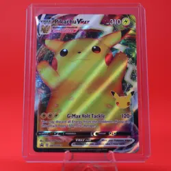 Pokemon TCG Sword & Shield Black Star Promo SWSH062 Pikachu VMAX - Image 1