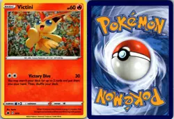 Victini 005/015 McDonald's Promos 2022 Pokemon TCG Holo P LP - Image 3