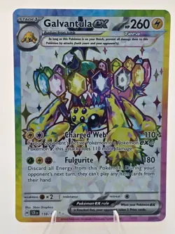 Pokemon TCG Pokemon Galvantula Ex 159/142 Ultra Rare Holo - Image 1