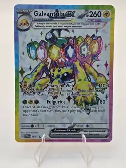 Pokemon TCG Pokemon Galvantula Ex 159/142 Ultra Rare Holo - Image 3