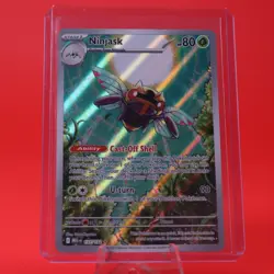 2025 Pokemon TCG Mega Evolution MEG EN Illustration Rare 137/132 Ninjask - Image 1