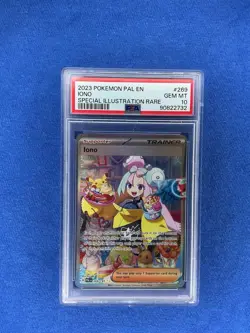 2023 POKEMON PAL EN-PALDEA EVOLVED SPECIAL ILLUSTRATION RARE #269 IONO PSA 10 - Image 1
