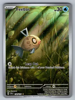 Feebas 198/191 Surging Sparks Illustration Rare - NM - Image 1
