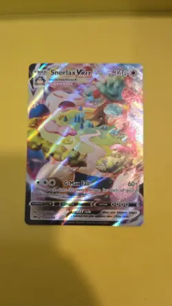 Snorlax VMAX (142/202) - Sword & Shield, Full Art Ultra Rare Holo Pokemon Card - Image 1