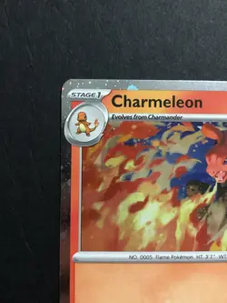 Pokemon Charmeleon - (Cosmos Holo) Promo ME: Mega Evolution Promo 079 NM - Image 2