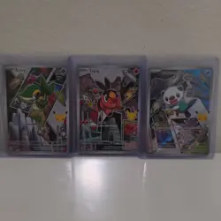 Pokemon TCG First Partner Illustration Collection Series 2 Unova Gen 5 Set NM - Image 1