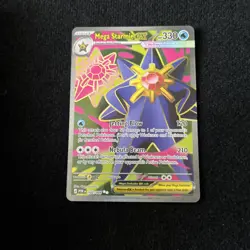 Mega Starmie ex 102/088 - Full Art Ultra Rare Pokemon TCG: Perfect Order - NM/M - Image 1