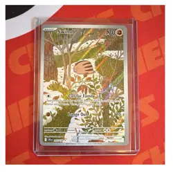 Pokemon Swinub 165/159 Illustration Rare Sv09 Journey Together - NM SHIPS FREE! - Image 1