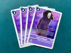Yukio Oikawa EX10-065 Playset Sinister Order Digimon Card Game x4 - Image 1