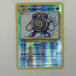 Poliwhirl 24/108 Uncommon Evolutions Pokemon Reverse Holo Near Mint - Image 1