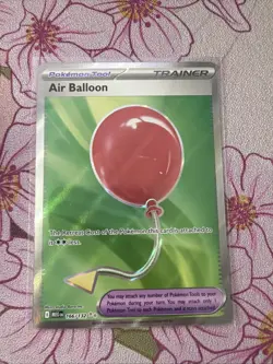 2025 Pokemon Mega Evolution Air Balloon Ultra Rare #166/132 - Image 1