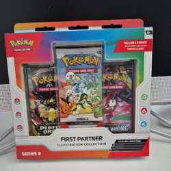 Pokemon TCG First Partner Illustration Collection Series 2 Box English Promo - Image 1