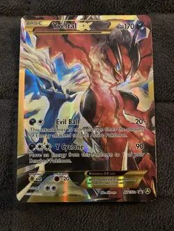 Yveltal EX Full Art Card XY150a Promo Pokemon Ultra Rare - Image 1