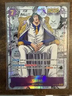 Bandai One Piece Card Game Kuzan OP16 (Manga) - Image 3