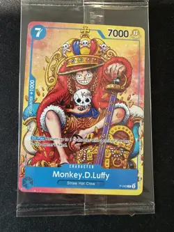 Monkey D Luffy Convention Promo One Piece Promo (Non Foil) Mint P-043 SEALED - Image 1