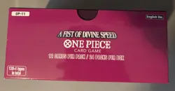 One Piece TCG: OP11 A Fist Of Divine Speed Booster Box ENGLISH - New - Unsealed - Image 2