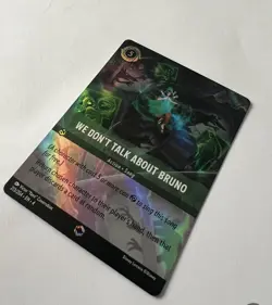 Disney Lorcana Ursula's Return - WE DON'T TALK ABOUT BRUNO - Enchanted Rare - Image 1