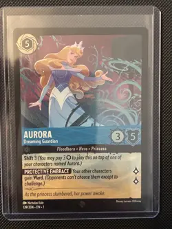 Aurora - Dreaming Guardian 153/204 Fabled Cold Foil NM Disney Lorcana - Image 1
