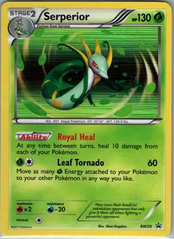 Serperior - BW20 Holo Black and White Promos - Pokemon Card - NM - Image 1