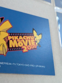 NM Pokemon LAWSON Promo Card Pikachu the Movie 2000 Normal Complete Japanes - Image 5