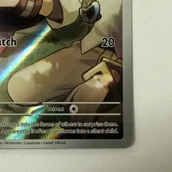 N's Zorua 189 Sv: Scarlet & Violet Promo Cards Holo NM - Image 4