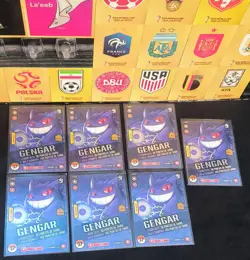 CARD POKEMON MASTER JOURNEYS Foil 3R lot x7 GENGAR Kanto TCG Peru Edition 2023 - Image 1