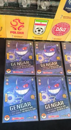 CARD POKEMON MASTER JOURNEYS Foil 3R lot x7 GENGAR Kanto TCG Peru Edition 2023 - Image 2