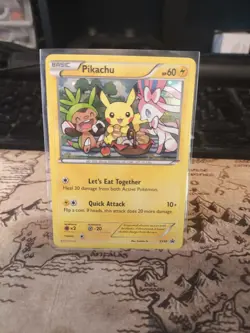 Pikachu XY95 Holo XY Promo NM Pokemon Card - Image 1