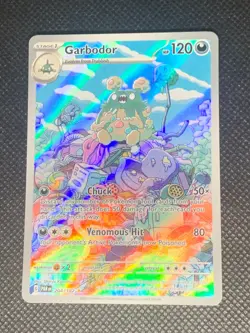 Garbodor 204/182 - Paradox Rift Pokemon Card - NM - Image 1