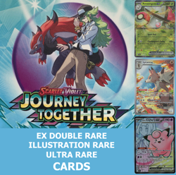 Pokemon Journey Together Rare Cards - Double / Illustration / Ultra - Image 1