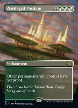 Privileged Position (Borderless Alternate Art) [Double Masters 2022] - Image 1