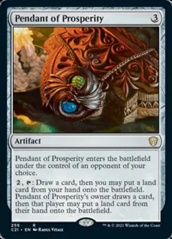 Pendant of Prosperity [Commander 2021] - Image 1