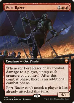 Port Razer (Extended Art) [Commander Legends] - Image 1