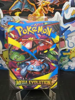 Mega Venusaur Trainer Tip Card- Mega Evolution - Pokemon TCG - MEG EN - NM - Image 1