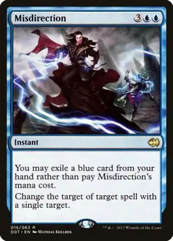 Misdirection [Duel Decks: Merfolk vs. Goblins] - Image 1