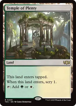 Temple of Plenty [Tarkir: Dragonstorm Commander] - Image 1
